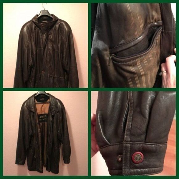 Saxony Collection Genuine Soft Leather Jacket. - Picture 3 of 10